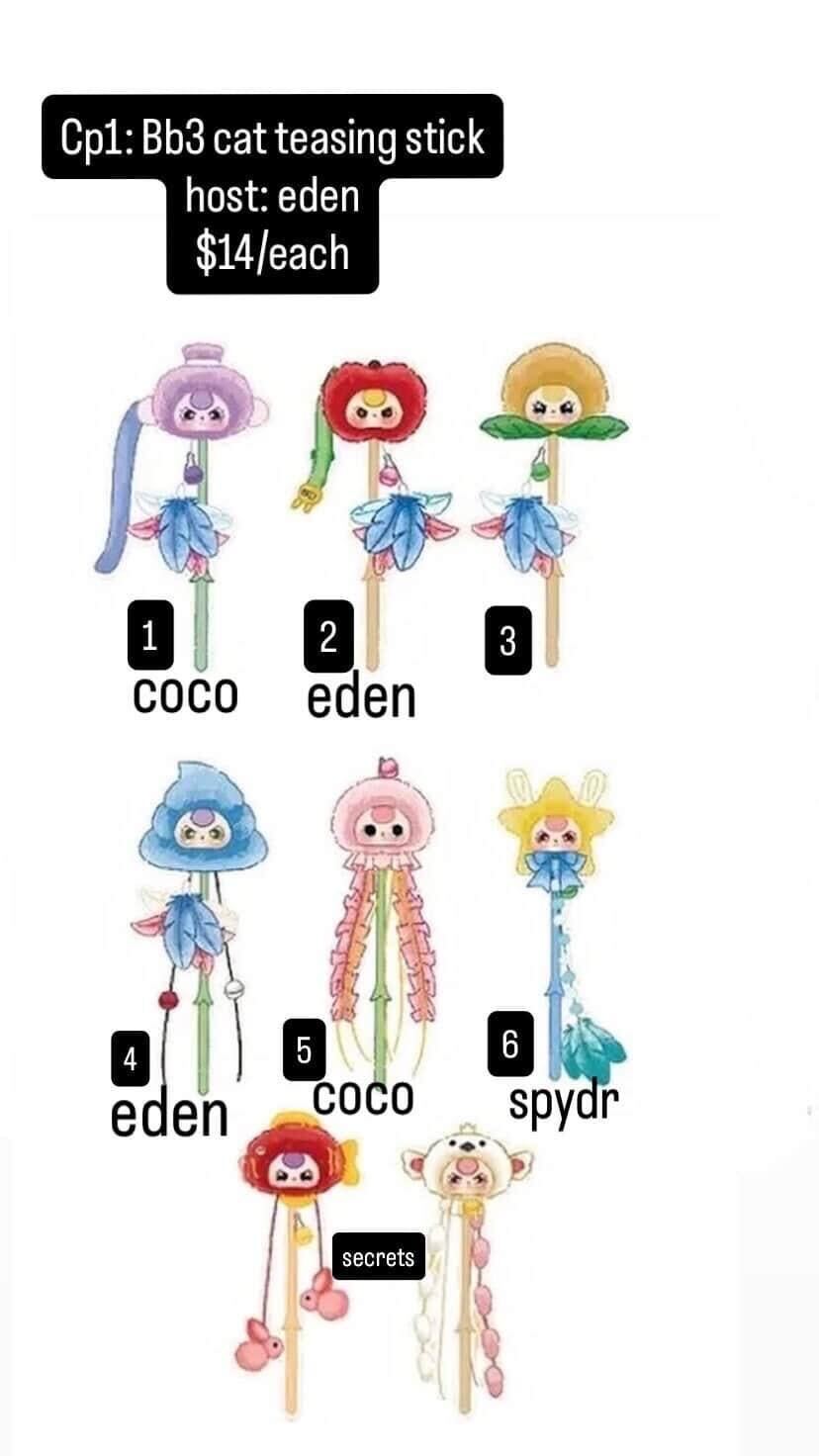 Open CP: BB3 Cat Teasing Stick Deposits Only