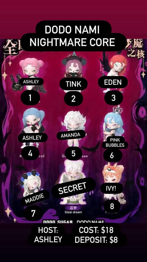 CP: Dodo Nami Nightmare Core Deposit Only