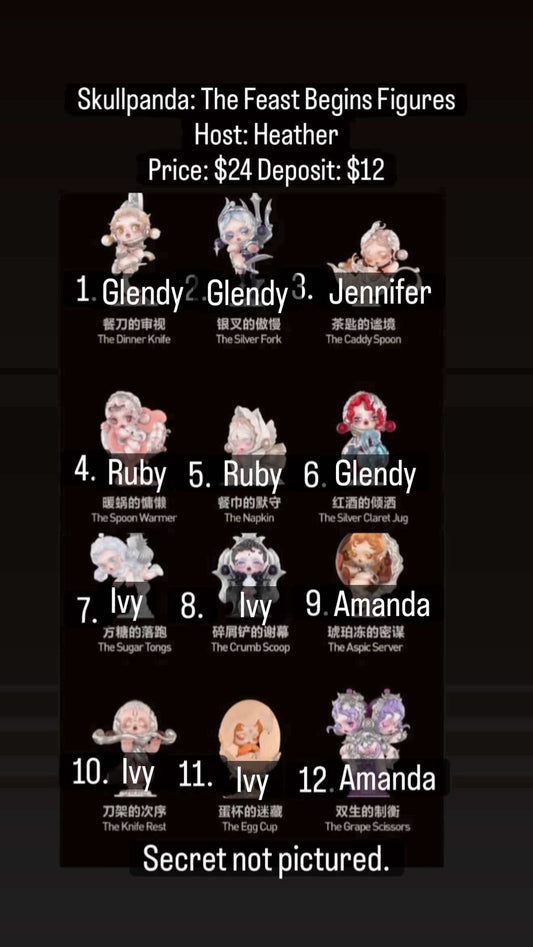 CP: Skull Panda The Feast Begins Figures