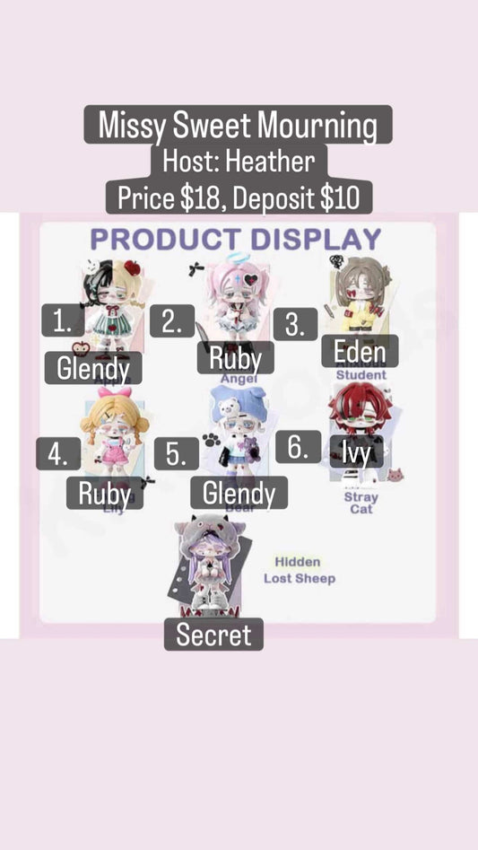 CP: Miss Sweet Mourning Deposit Only