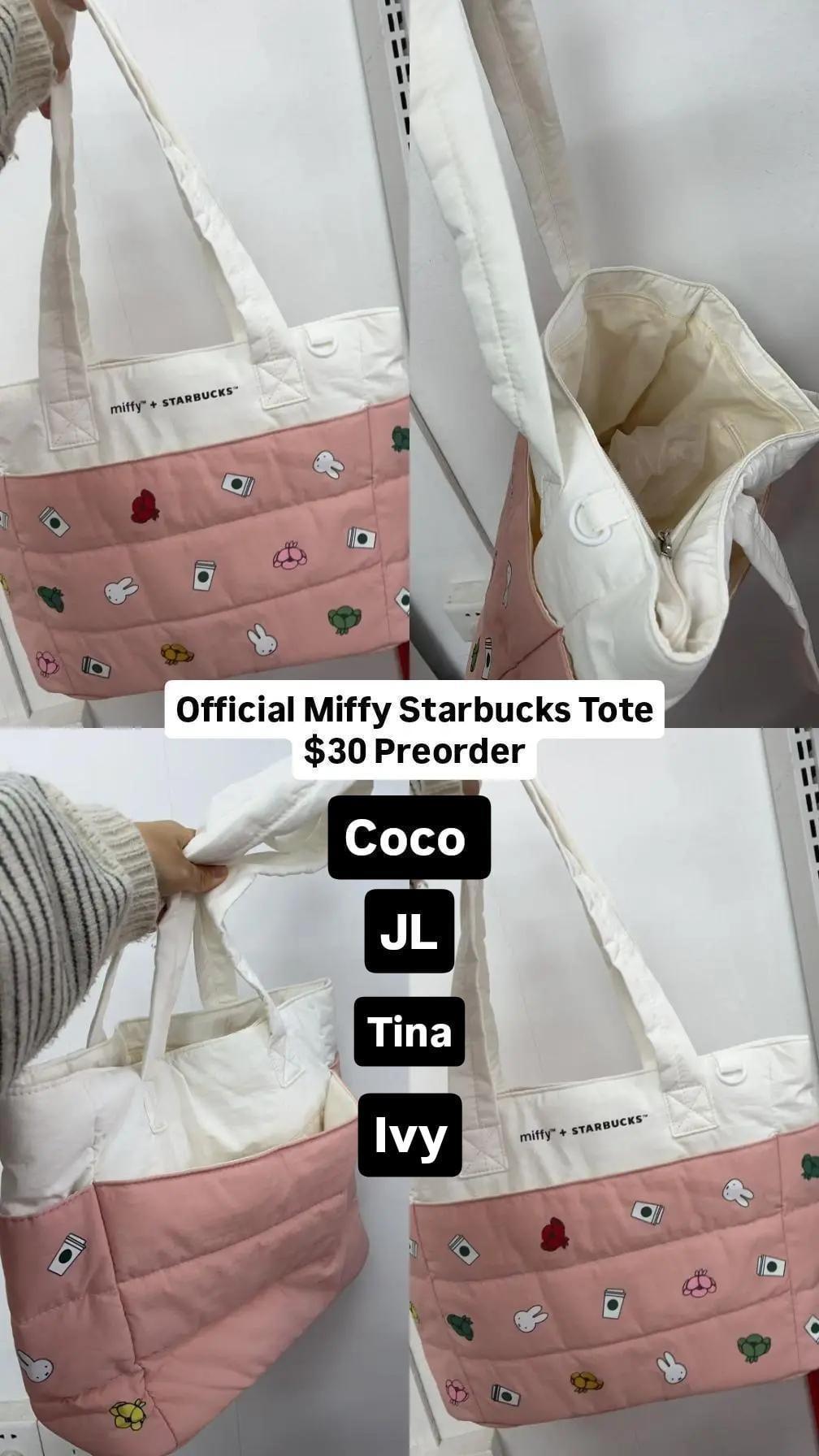 PO: Official Miffy Starbucks Tote