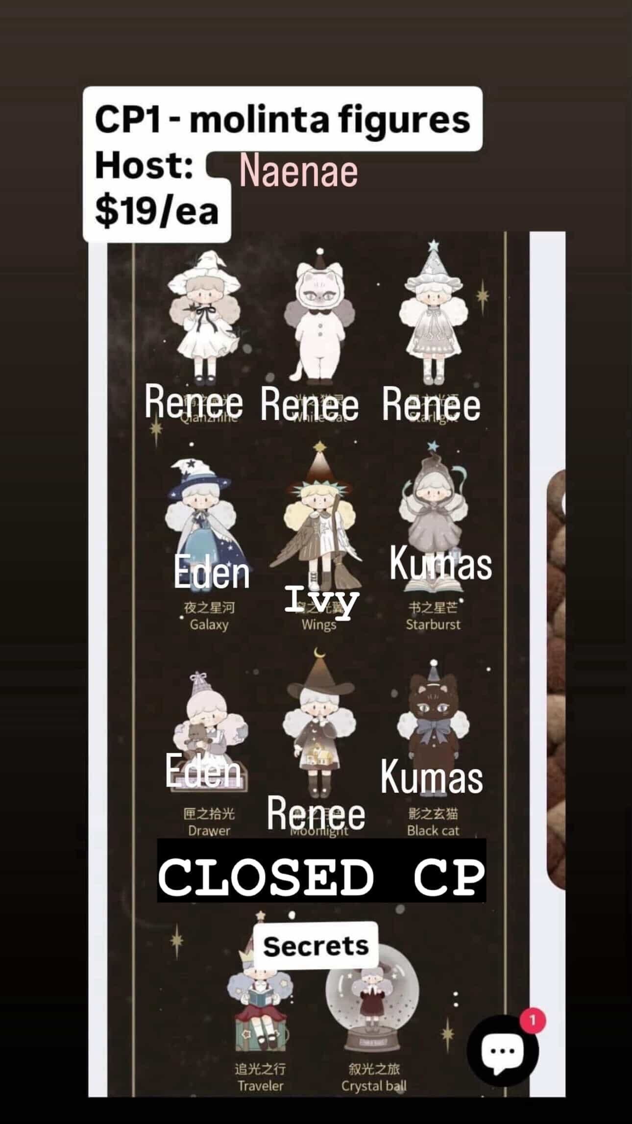 CP: Molinta Figures Deposits Only