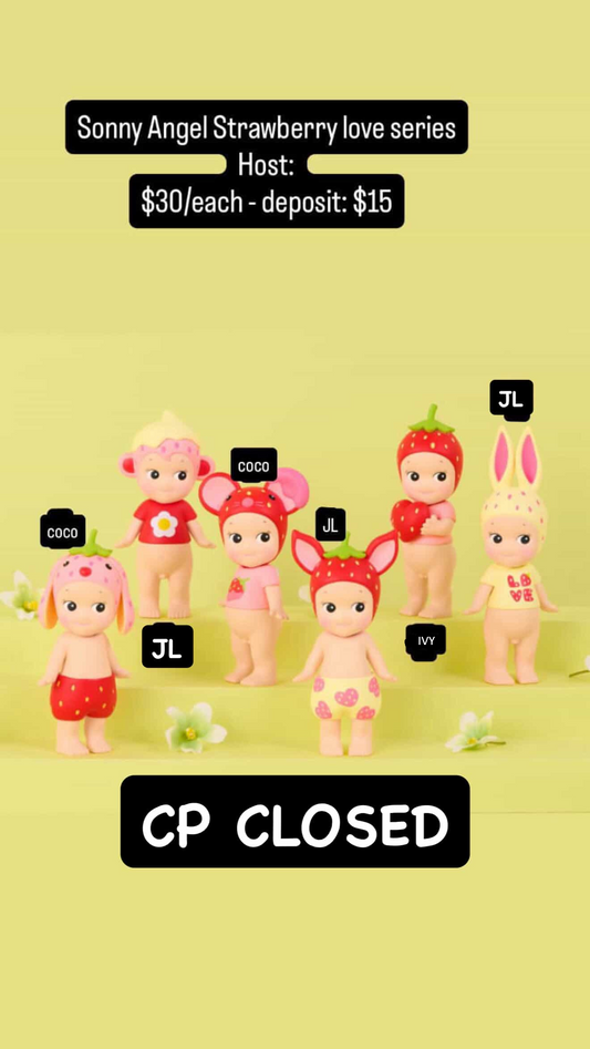 CP: Sonny Angel Strawberry Love Series